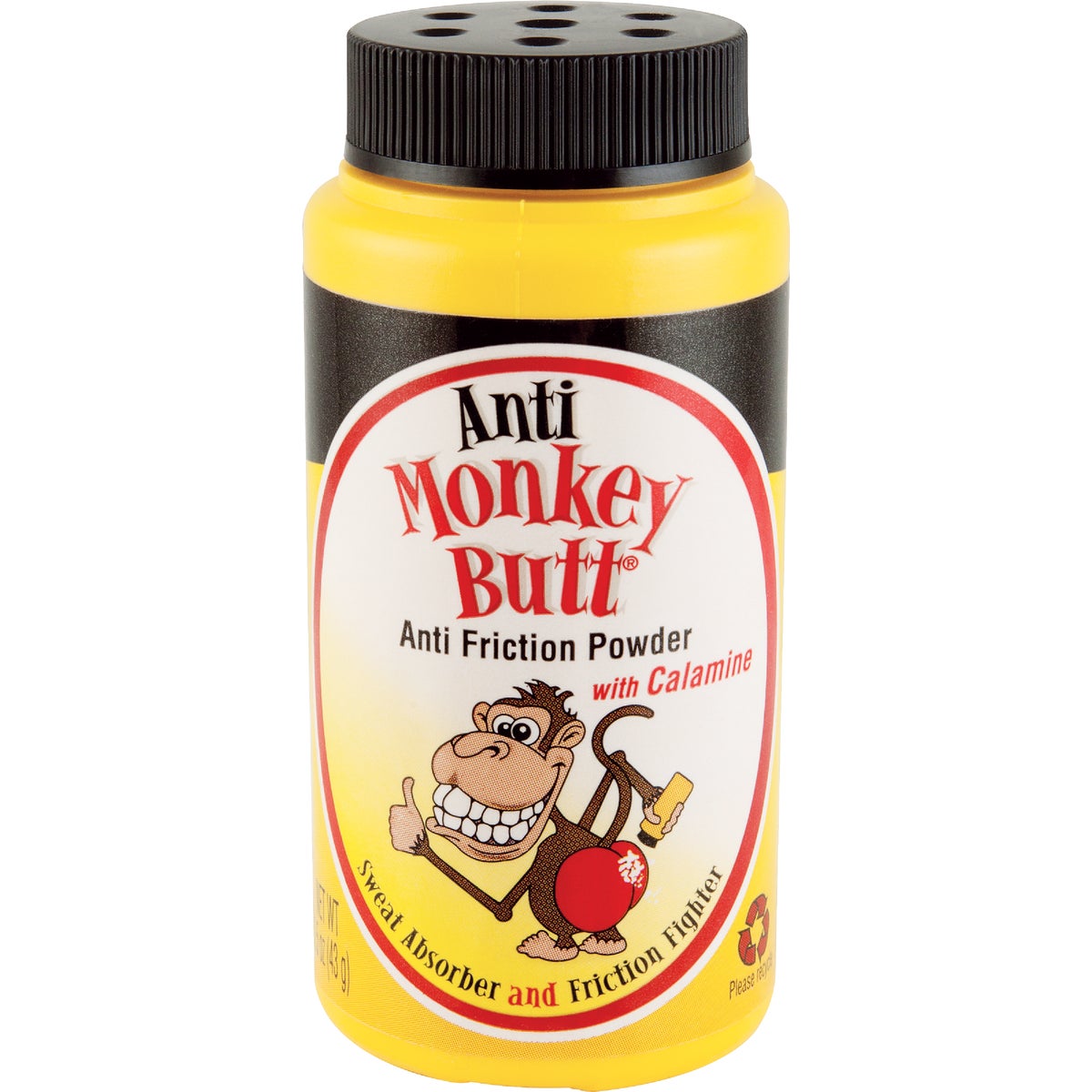 1.5OZ ANTI MONKEY POWDER - 00037 by Anti Monkey Butt Dse