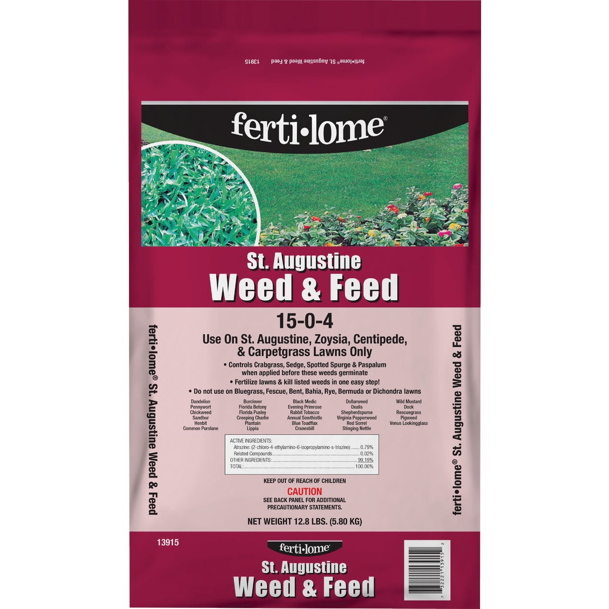 16LB ST AUG WEED &amp; FEED - 10915 by Vpg Fertilome