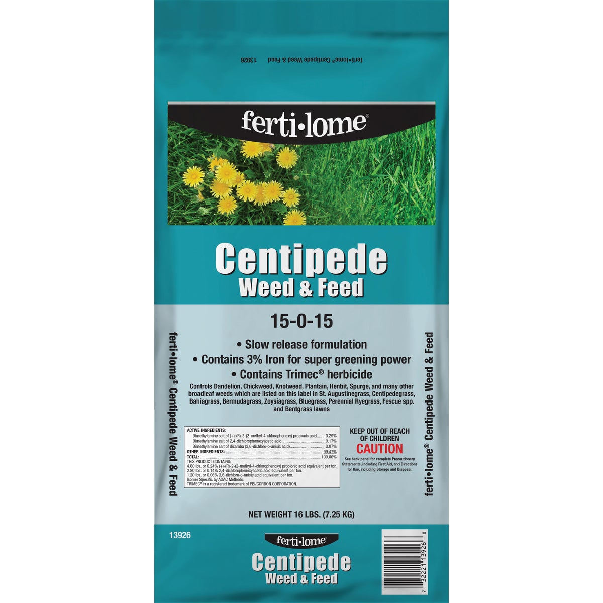 20LB CENT WEED &amp; FEED - 10926 by Vpg Fertilome