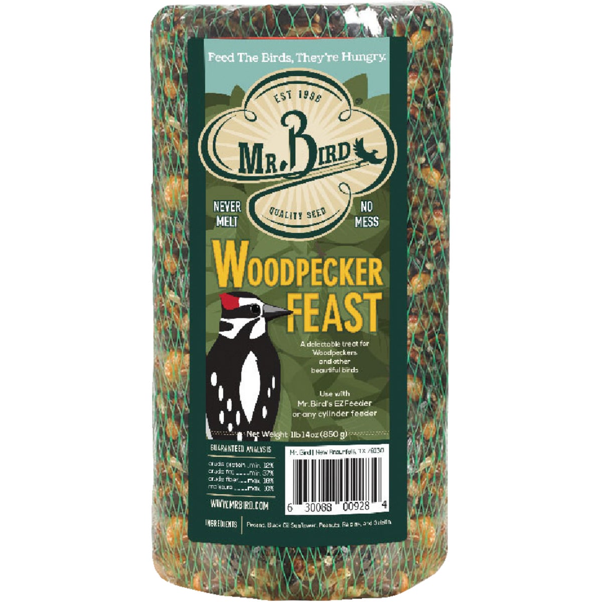 40OZ WOODPECKER SEED LOG - 8001 by Pine Tree Farms Inc.