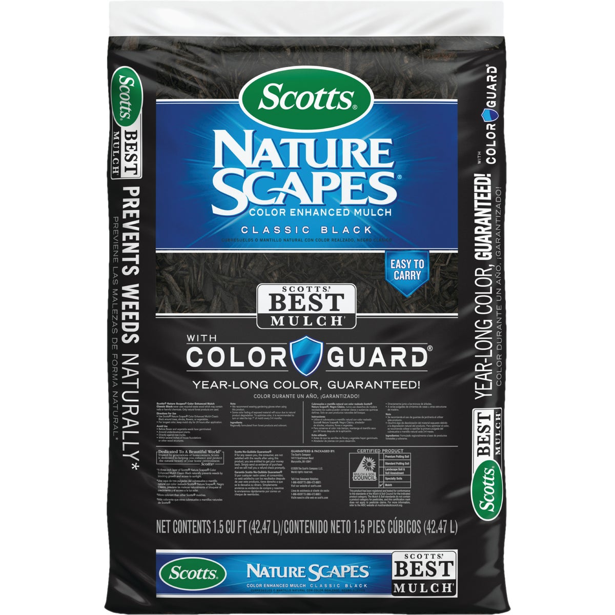 2CF N.SCAPES BLACK MULCH - 88552410 by Scotts Organics
