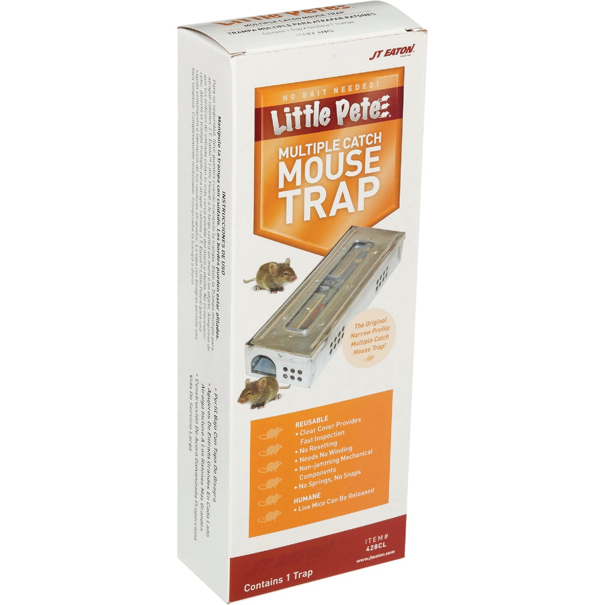 MULTI-CATCH MOUSETRAP - 428CL by Jt Eaton & Co