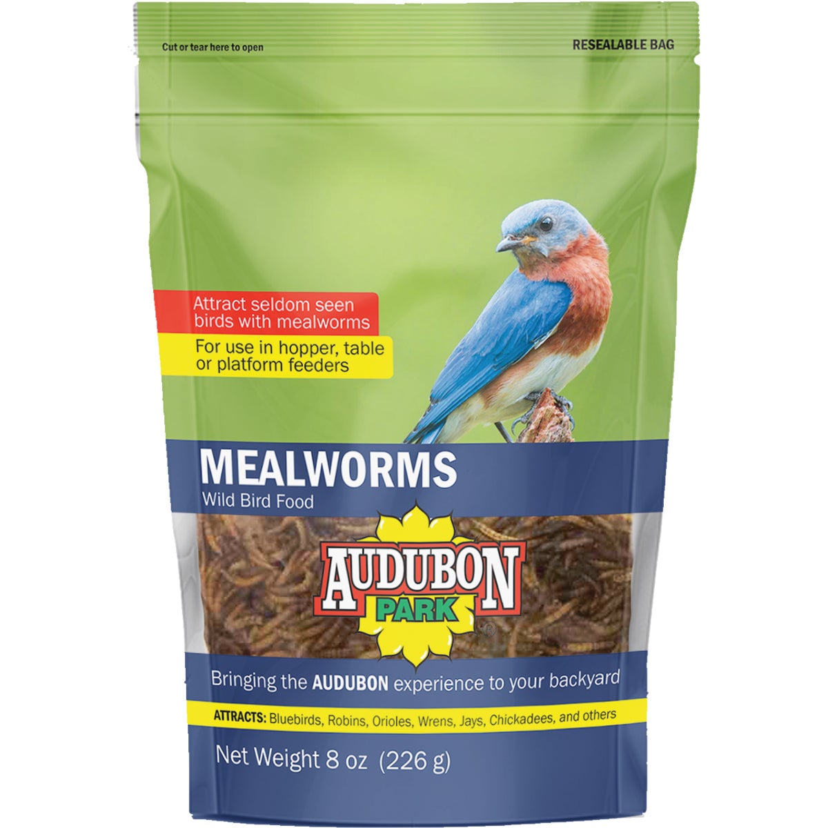7 OZ MEALWORMS - 38097 by Hiatt Manufacturing
