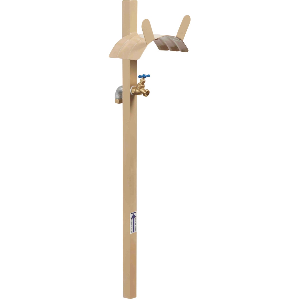 42" HOSE HANGER W/FAUCET - HCF-3 by Lewis Lifetime Tools