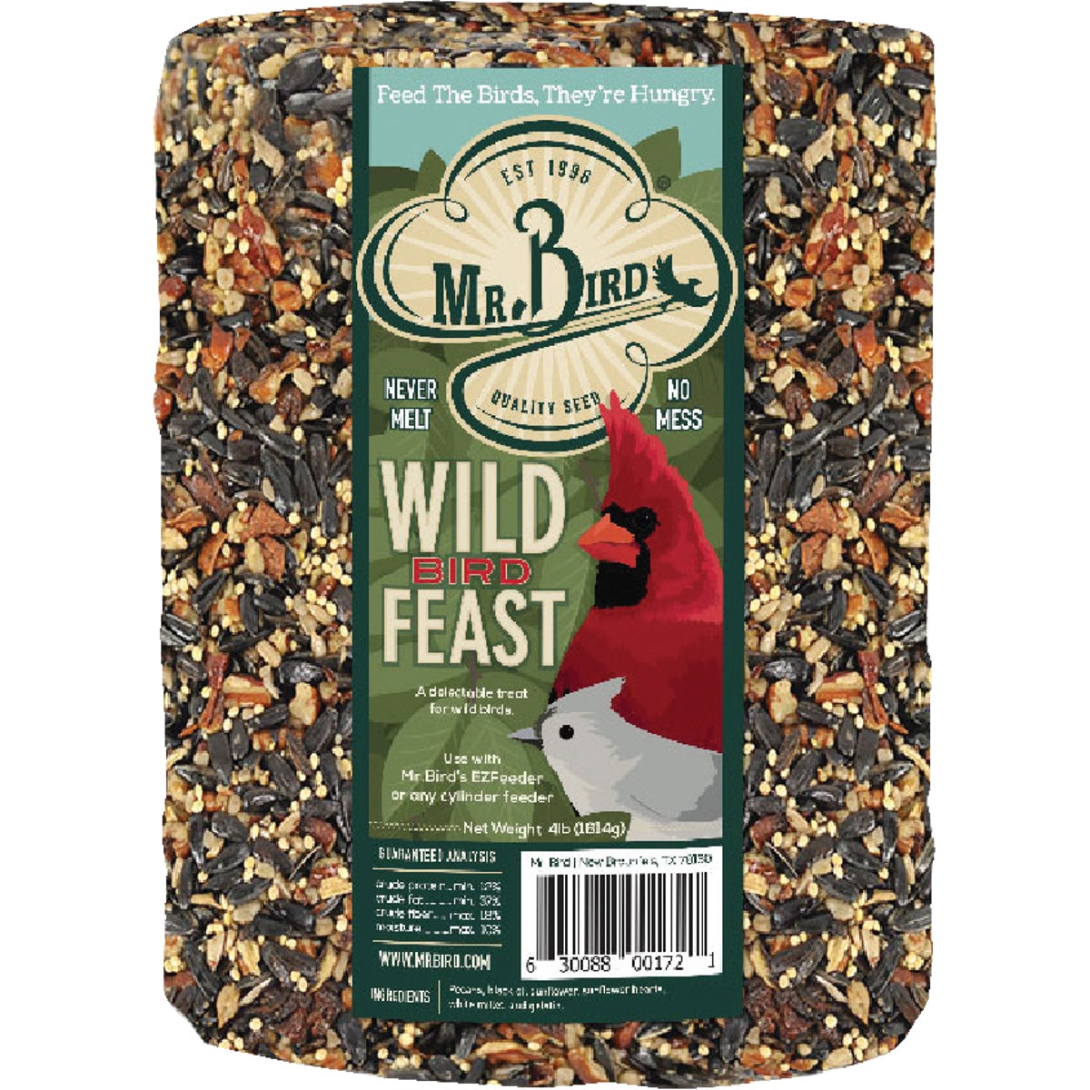 96OZ NUTSIE SEED LOG - 8004 by Pine Tree Farms Inc.