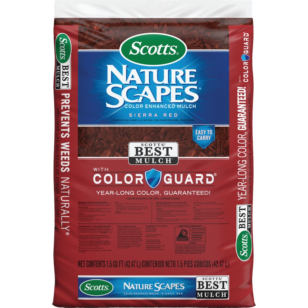 2CF NAT SCAPES RED MULCH - 88452410 by Scotts Organics
