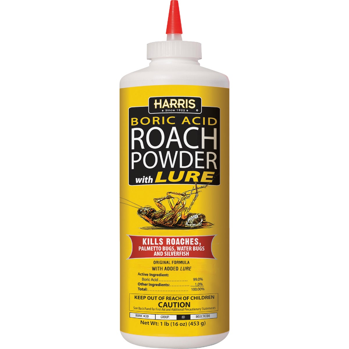 16OZ BORIC ACID - HRP-16 by Pf Harris Mfg Co Llc
