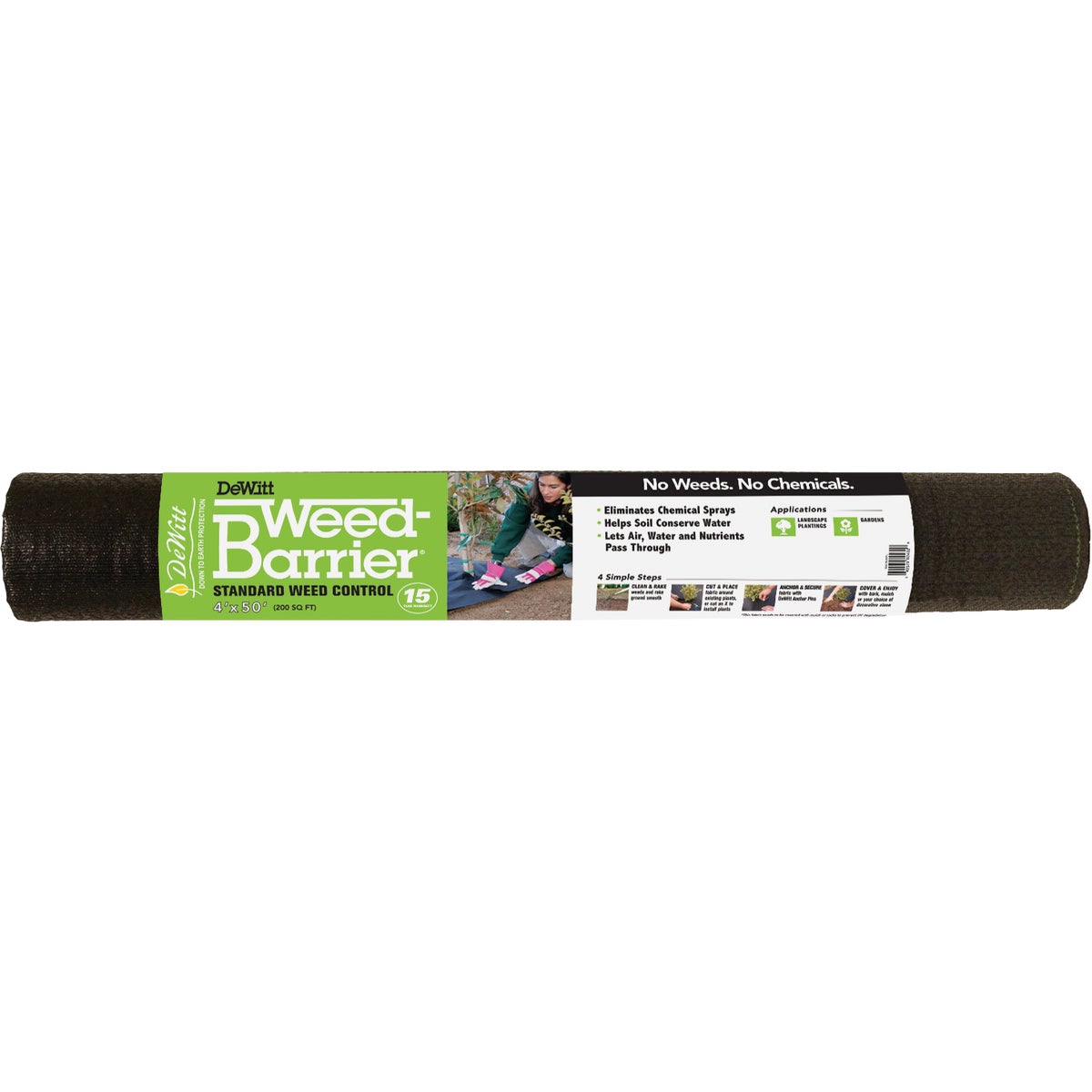 4'X50' 10 YR WEEDBLOCK - 2428 by Easy Gardener Inc