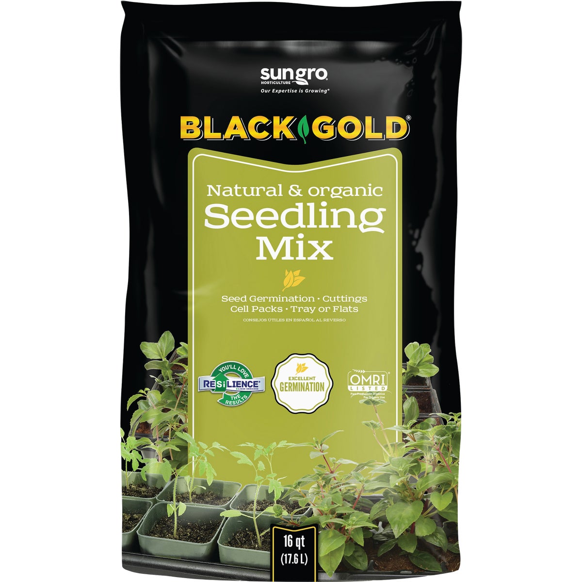 16QT BG SEEDLING SOIL - 1411002 16QT P by Sun Gro Horticulture
