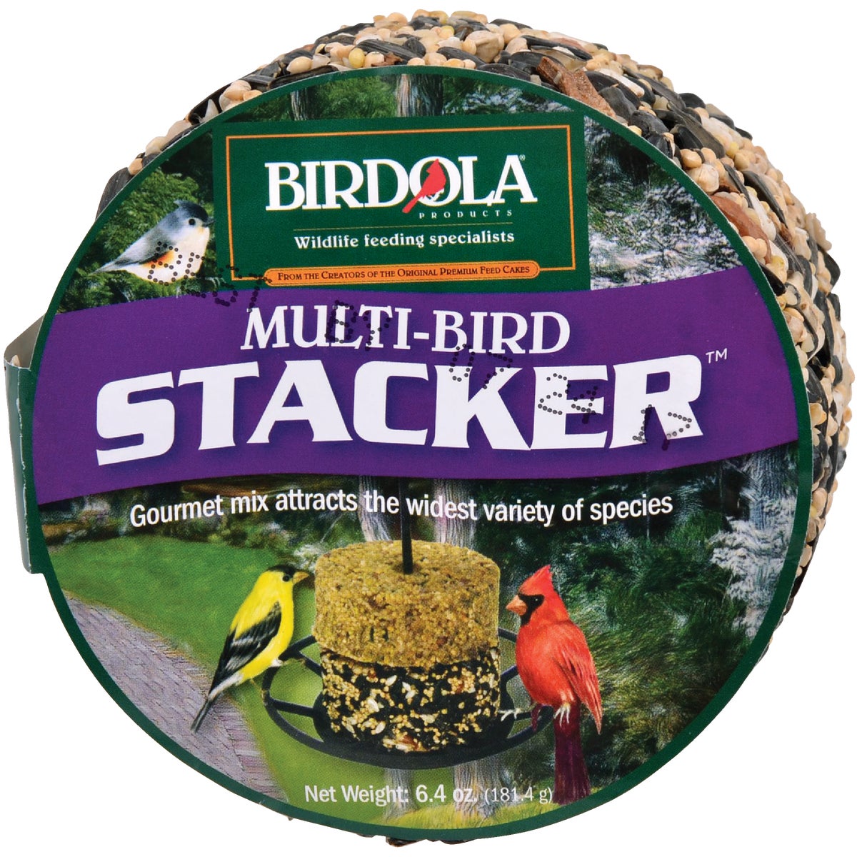 MULTI-BIRD STACKER CAKE - 54610 by United Pet Group