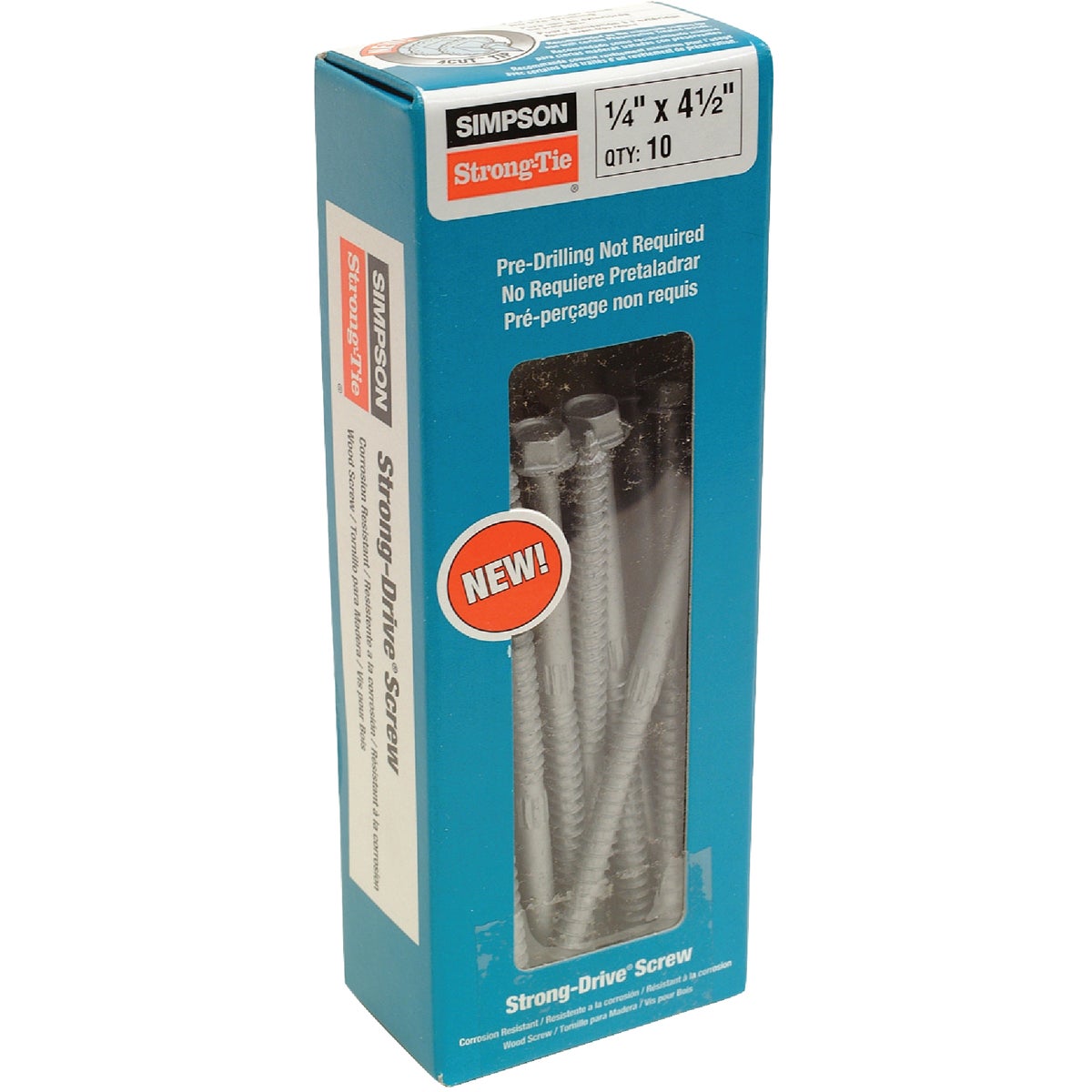 10 1/4x4-1/2 Wood Screw - SDS25412-R10 by Simpson Strong Tie