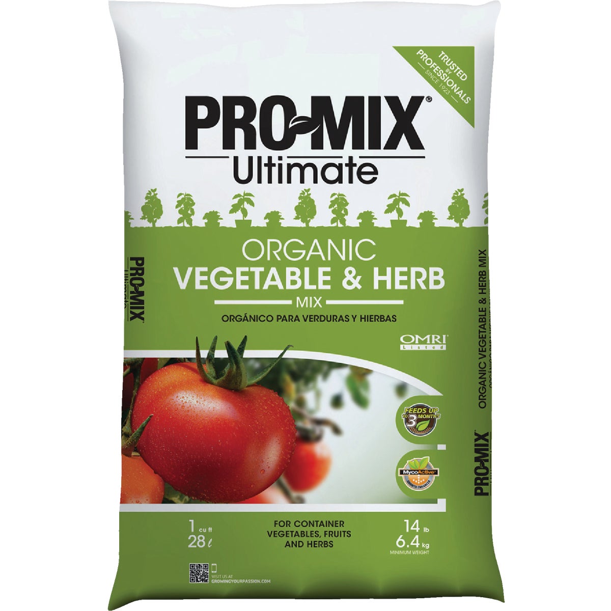 1CF ORG VEG HERB MIX - 1010051RG by Premier Horticulture