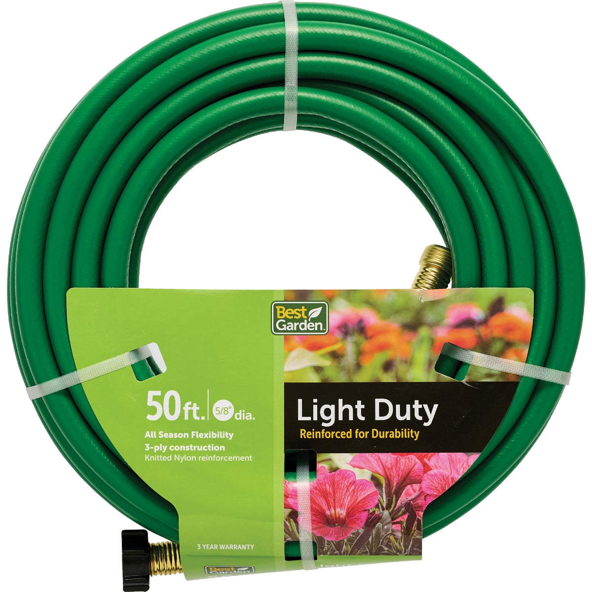 5/8"X50' LD GARDEN HOSE - DBFA58050 by Colorite  Swan