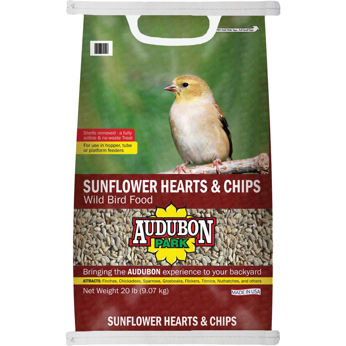 20LB SUNFLOWER HEARTS