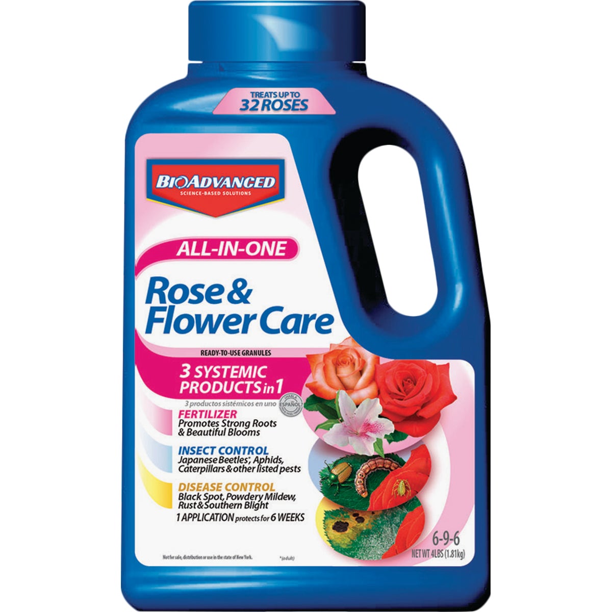 4#ROSE &amp; FLOWR GRANULES - 701110A by Bayer Advanced Llc