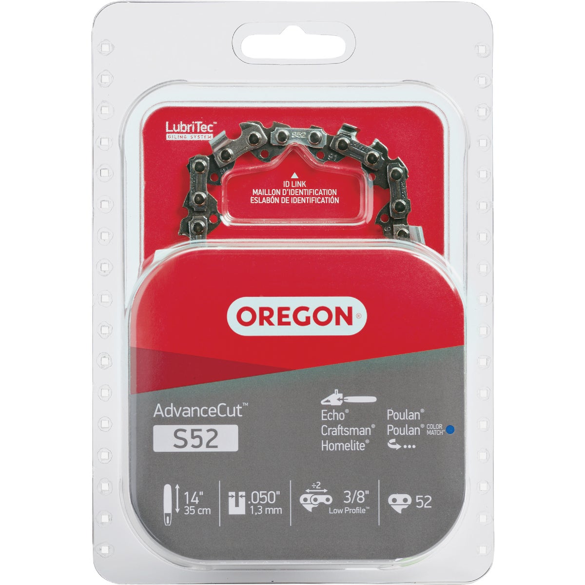14" REPL SAW CHAIN - S52 by Oregon Cutting Systm