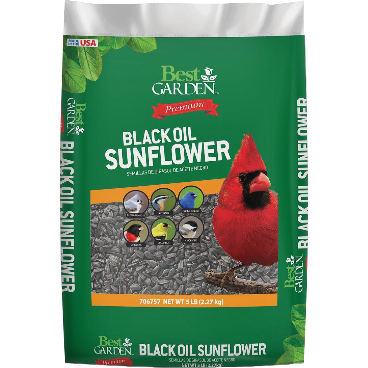 5LB OIL SUNFLOWER SEED - 593 by Red River Commod