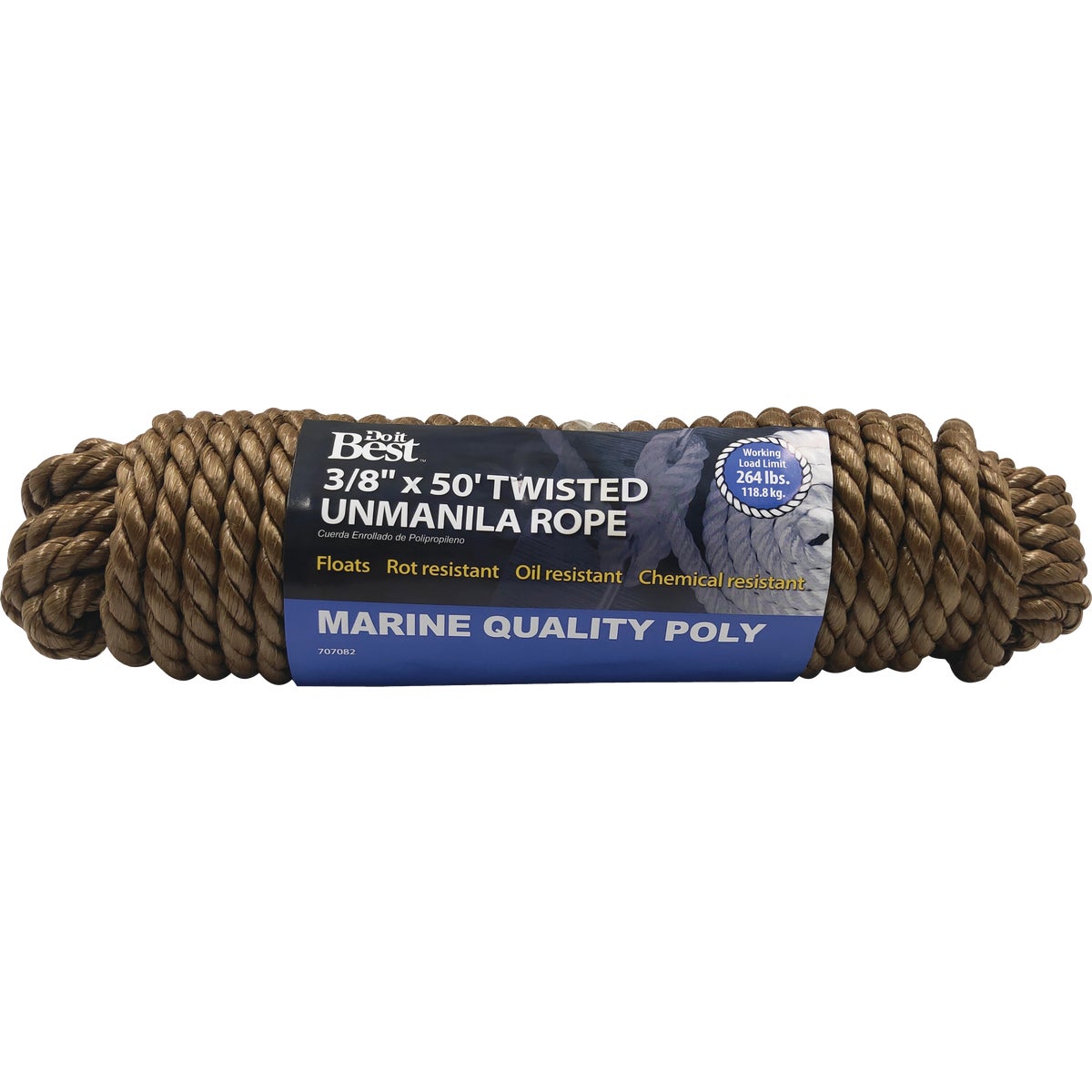 3/8X50' UNMANILA ROPE - 707082 by Do it Best