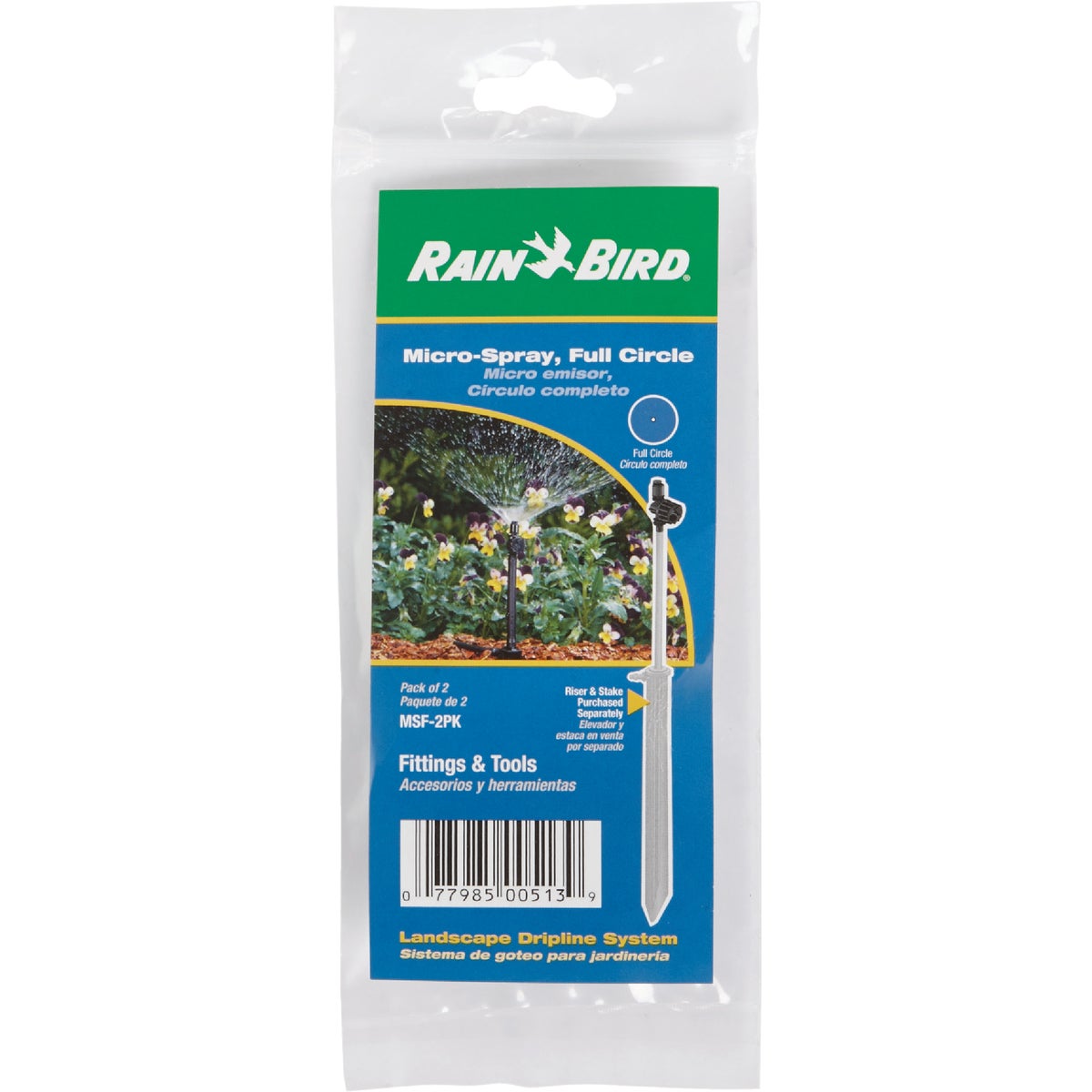 2PK FULL MICROSPRAY - MSF-2PK by Rain Bird Corp Consu