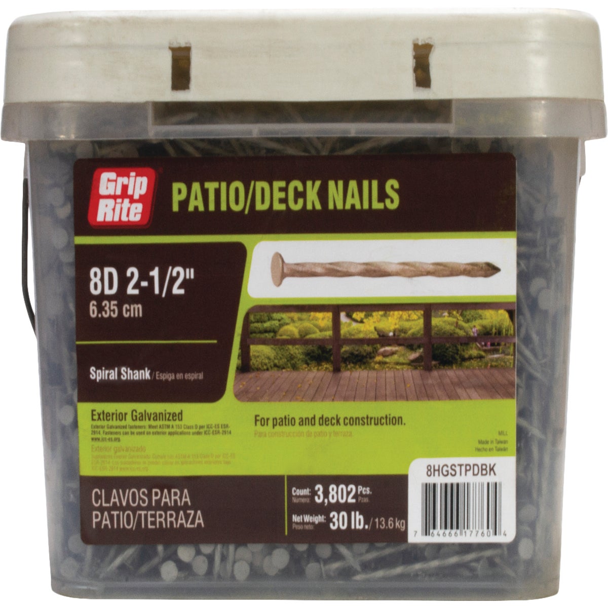30LB HDG 8D DECK NAIL - 708029 by Primesource