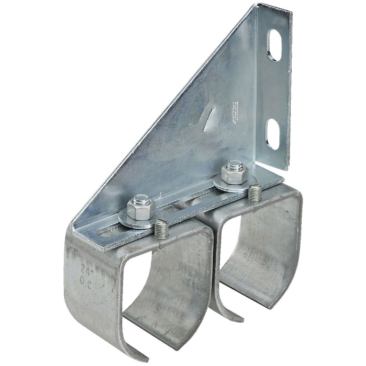 GALV ROUND RAIL BRACKET - N193912 by National Mfg Co