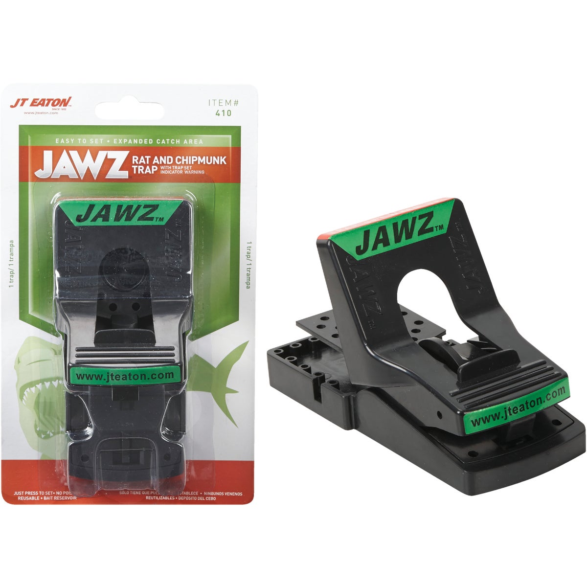 1PK JAWZ RAT TRAP - 410 by Jt Eaton & Co