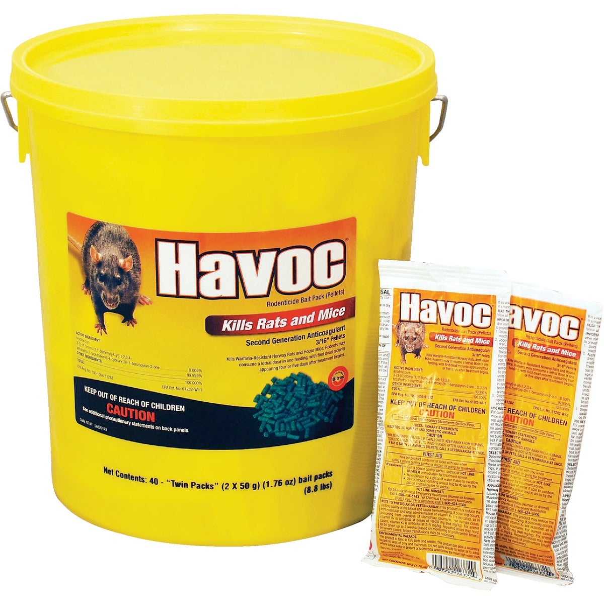 BKT HAVOC RAT/MOUSE BAIT - 116372 by Neogen Corp