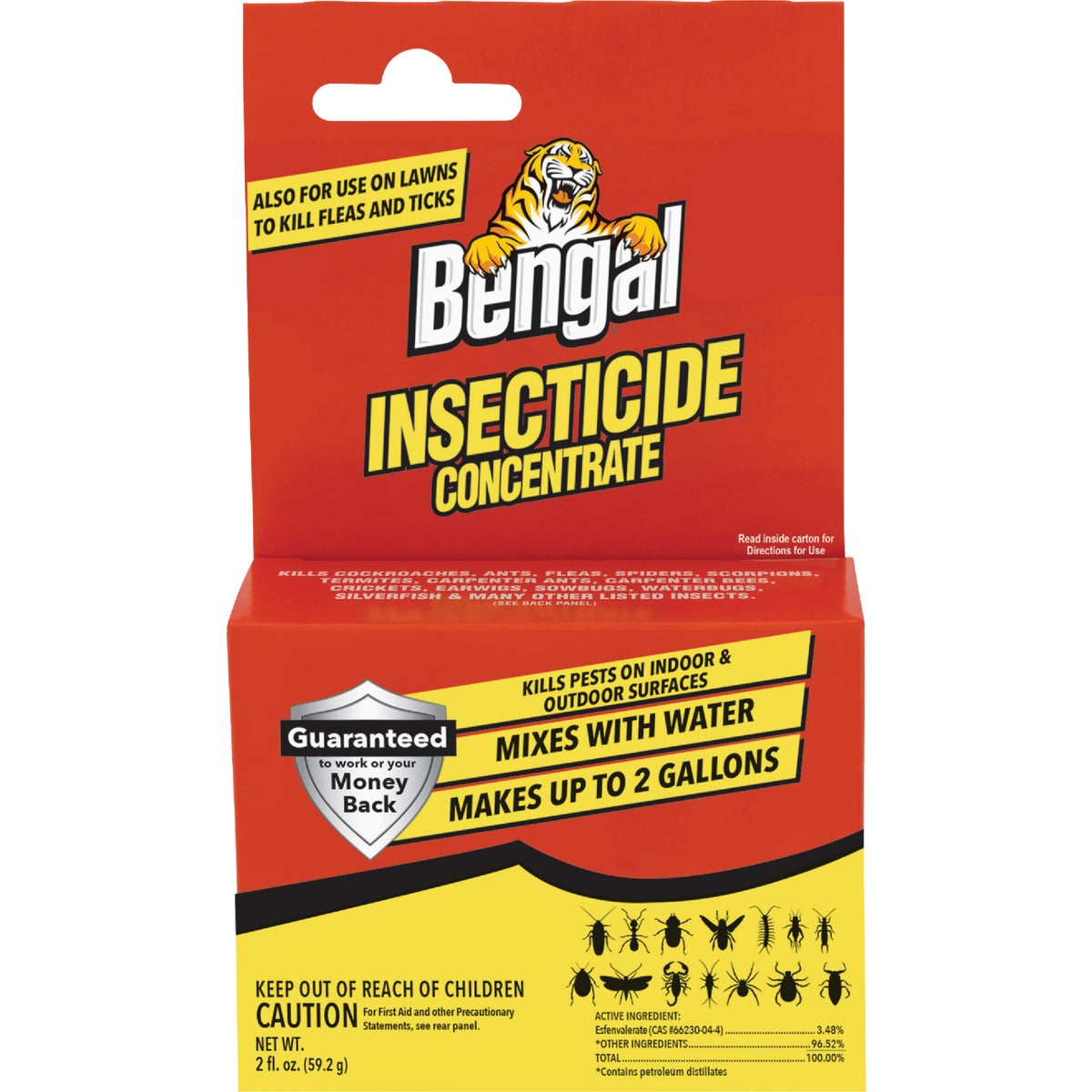 2OZ CONCENT INSECTICIDE - 33100 by Bengal Products Inc