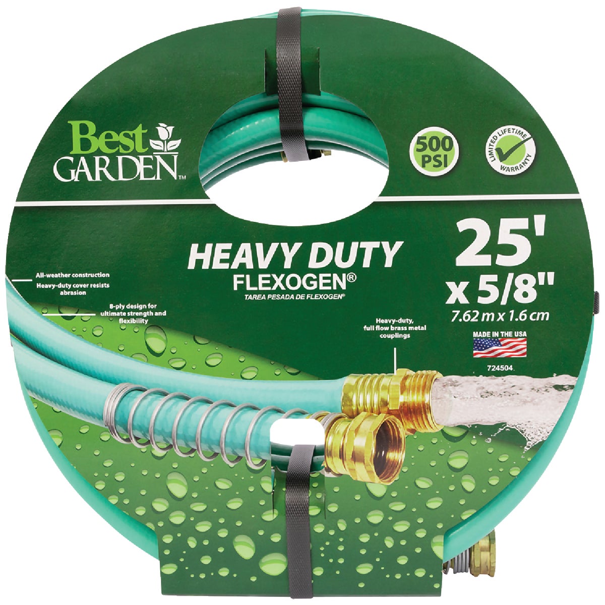 5/8"X25' FLEXOGEN HOSE - 105802DB by Bosch G W