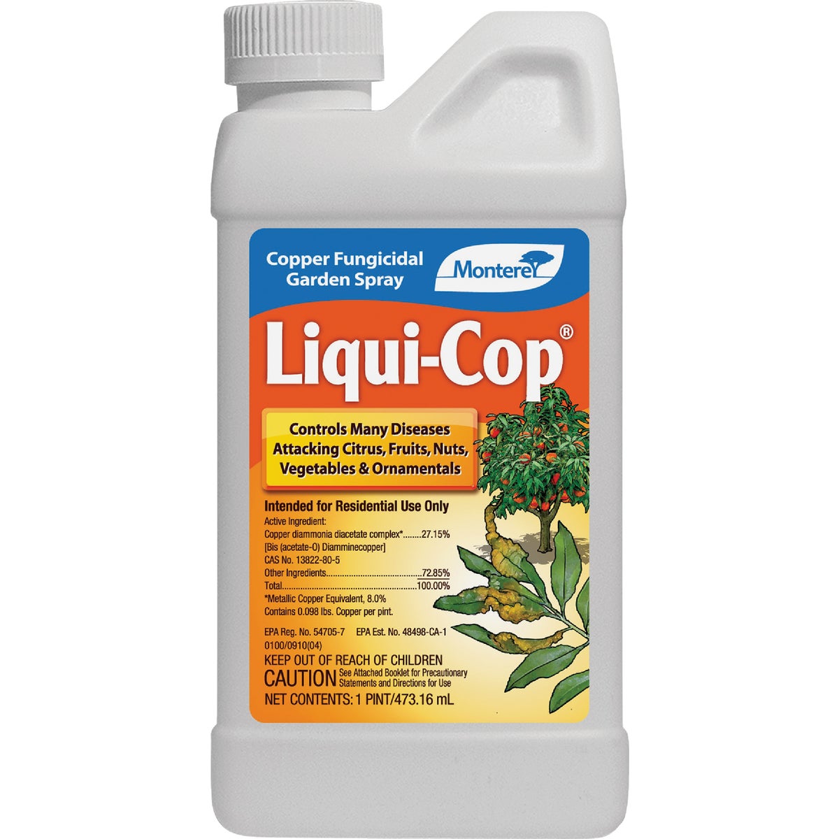 PT LIQUI-COP FUNGICIDE - LG3100 by Monterey Lawn&garden