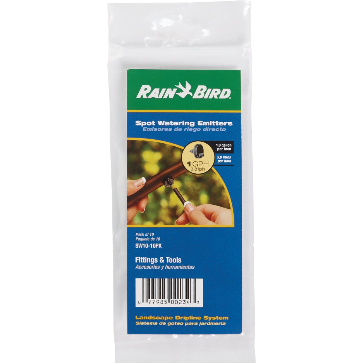 10-PK 1GPH EMITTERS - SW10-10PK by Rain Bird Corp Consu