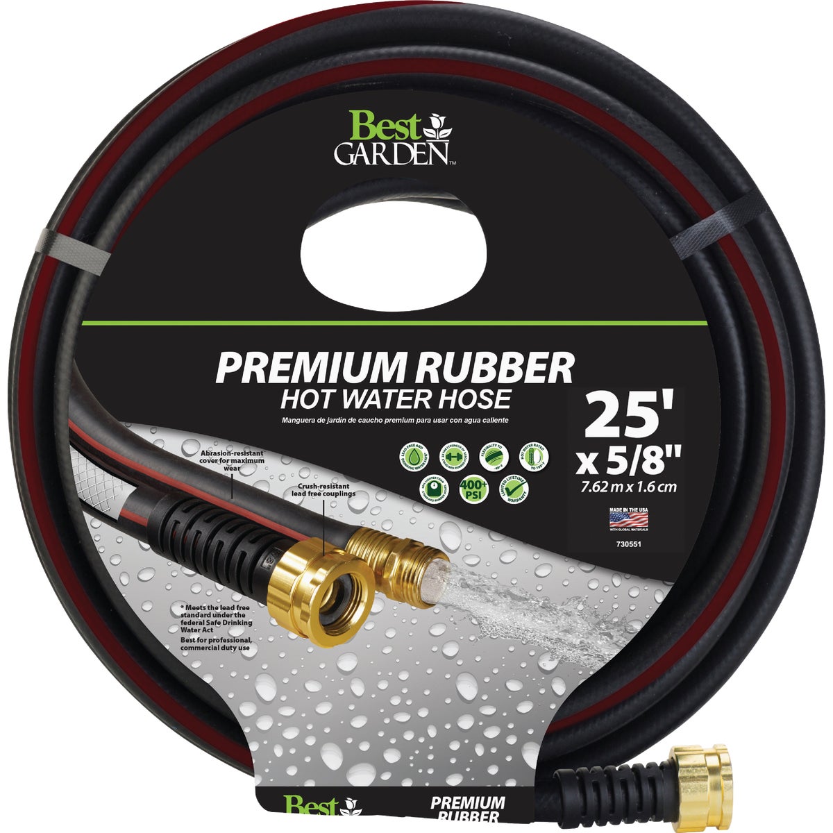5/8"X25' FARM RANCH HOSE - CK21220 by Colorite  Swan