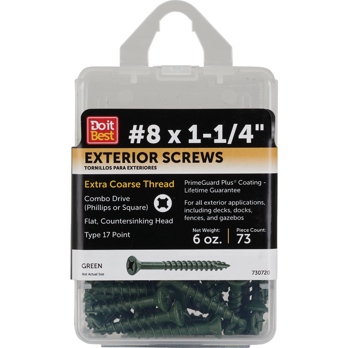 6OZ 1-1/4 COMBOEXT SCREW - 730720 by Primesource