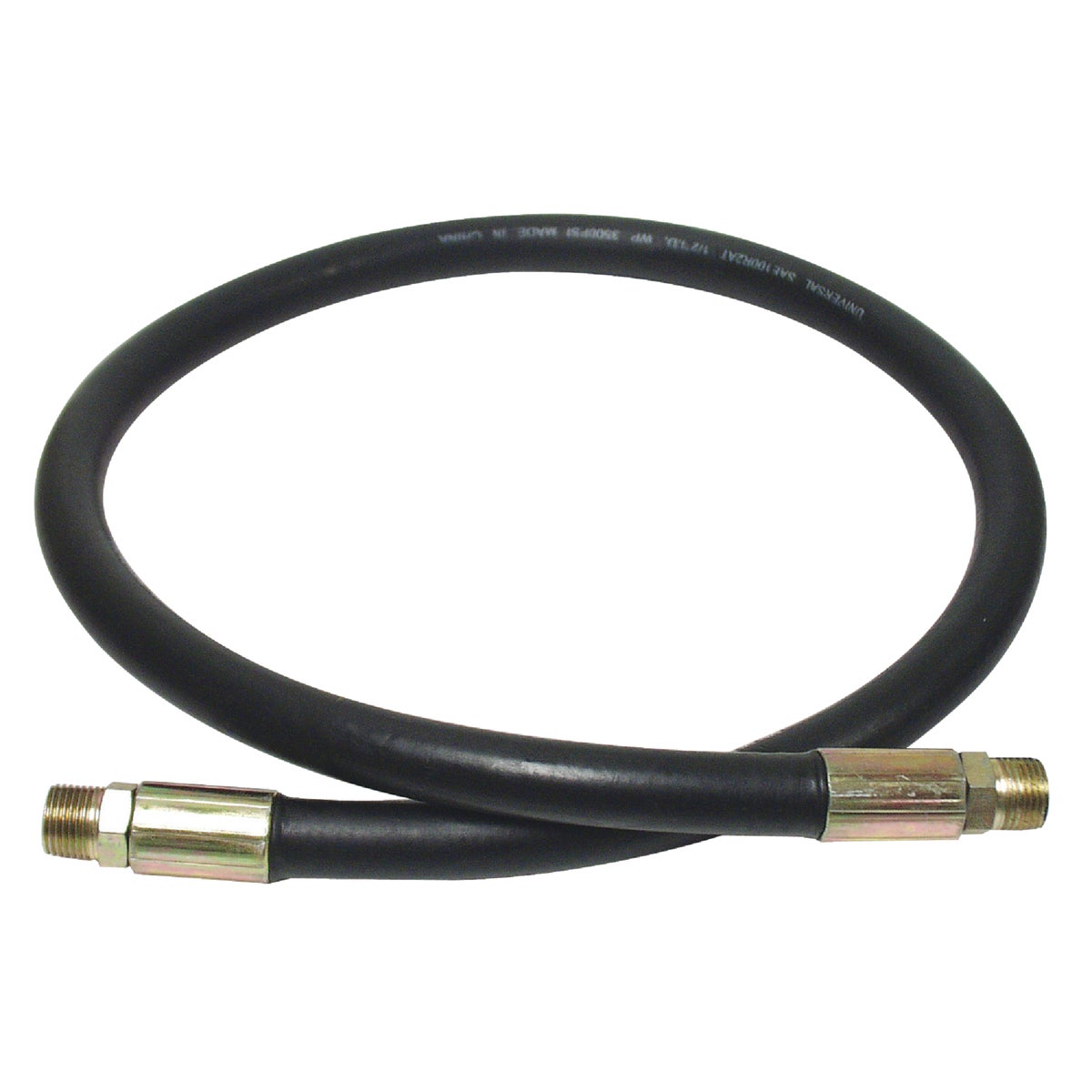 3/8X120 OAL M&amp;M HYD HOSE - 98398256 by Apache Hose Belting