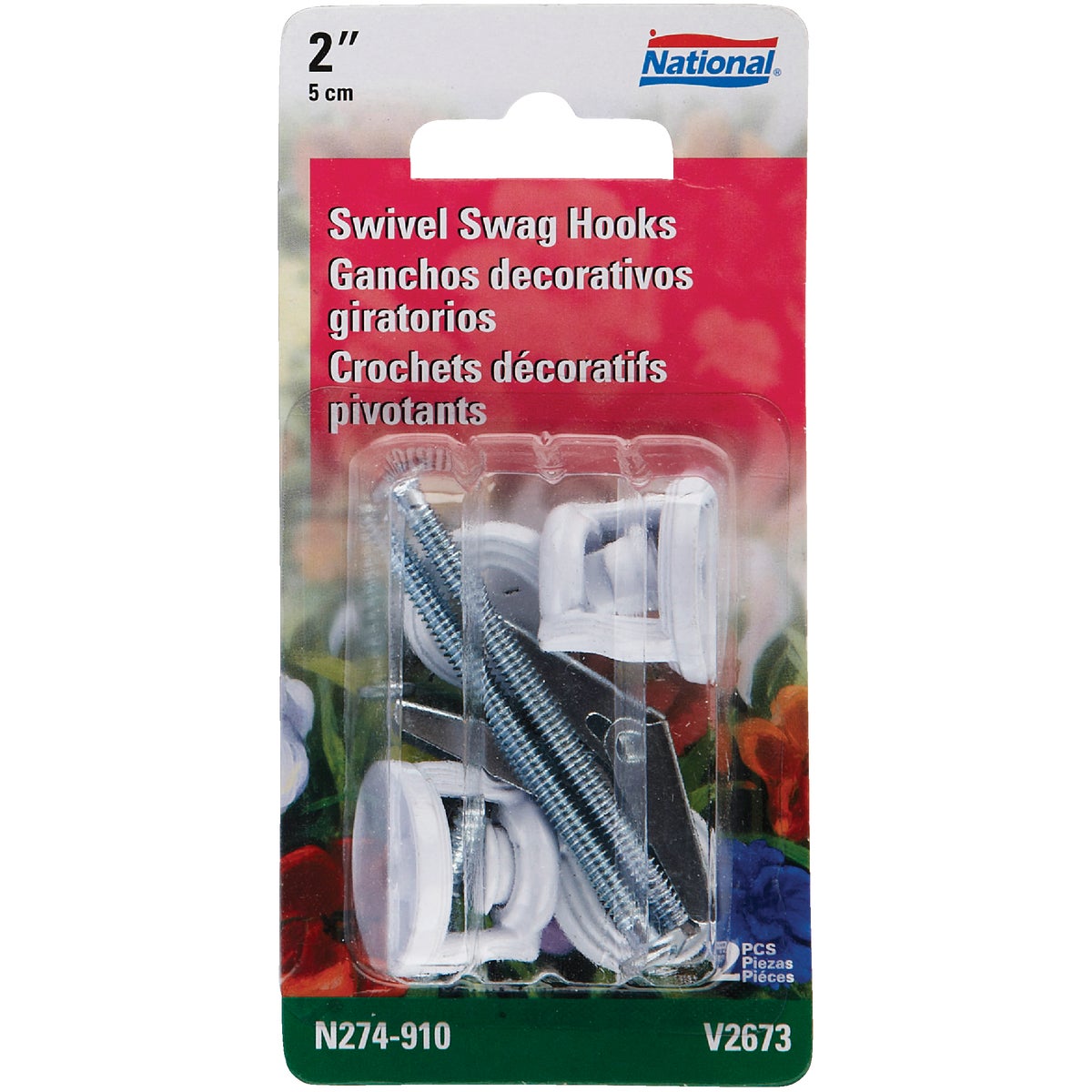 SWIVEL SWAG HOOK - 274-910 by National Mfg Co