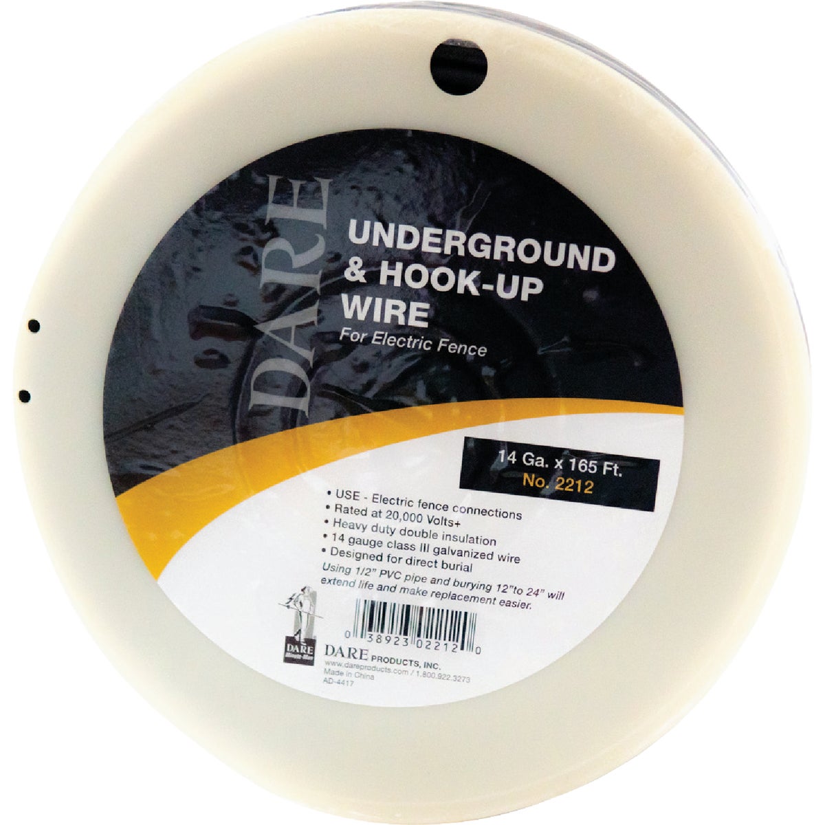 14GX165' UNDRGROUND WIRE - 2212 by Dare Products Inc