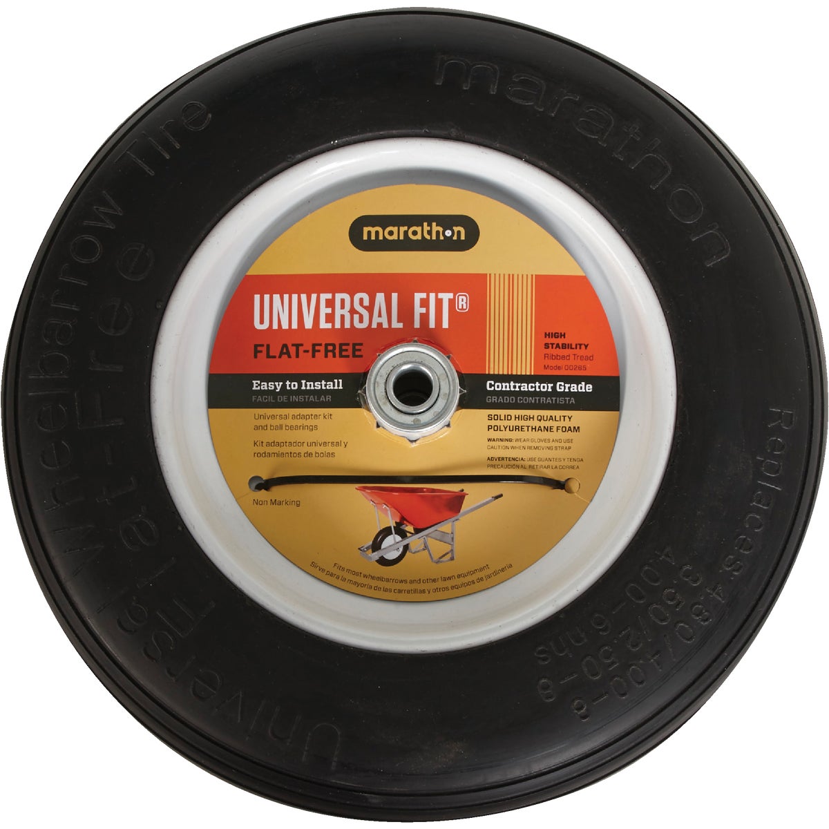 FT FREE WHEELBARROW TIRE - 00265 by Marathon Industries