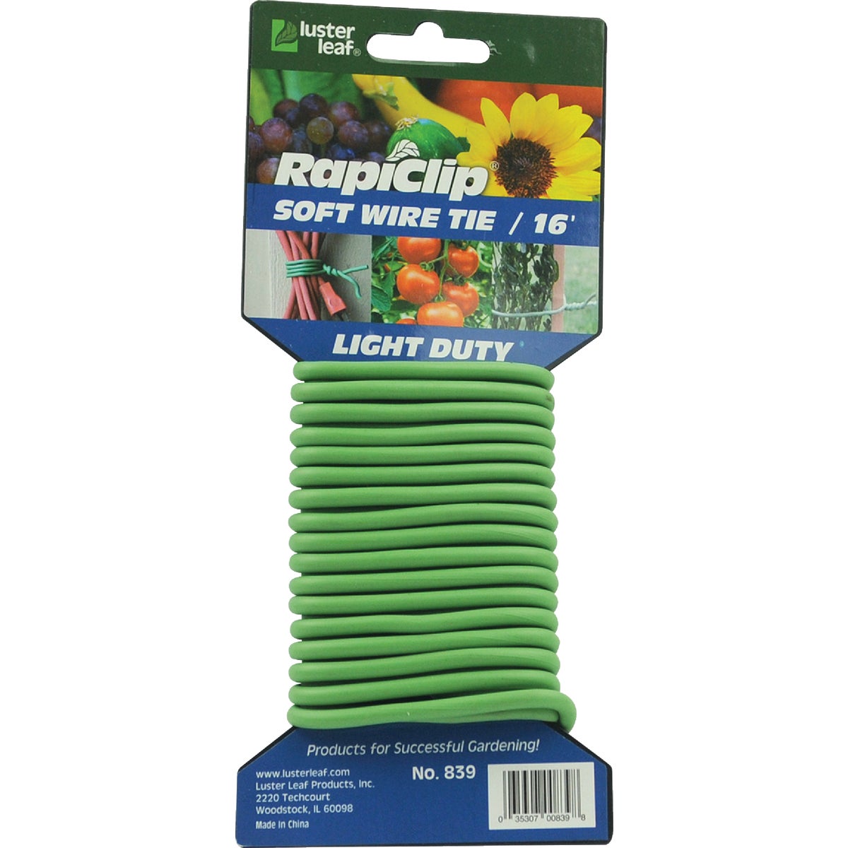 SOFT GARDEN TWIST TIE - 839 by Luster Leaf Prod Inc