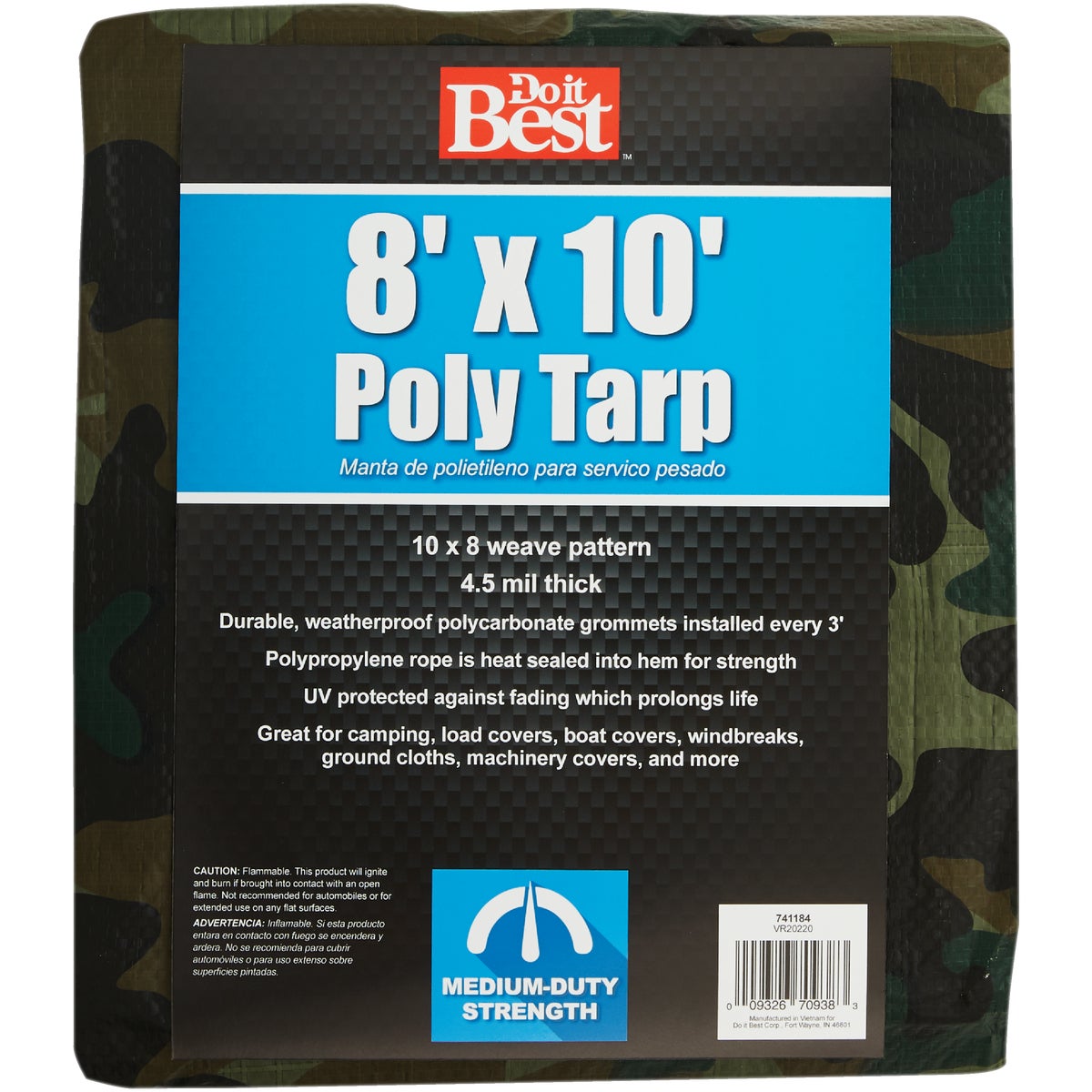 8X10 CAMO TARP - 741184 by Do it Best