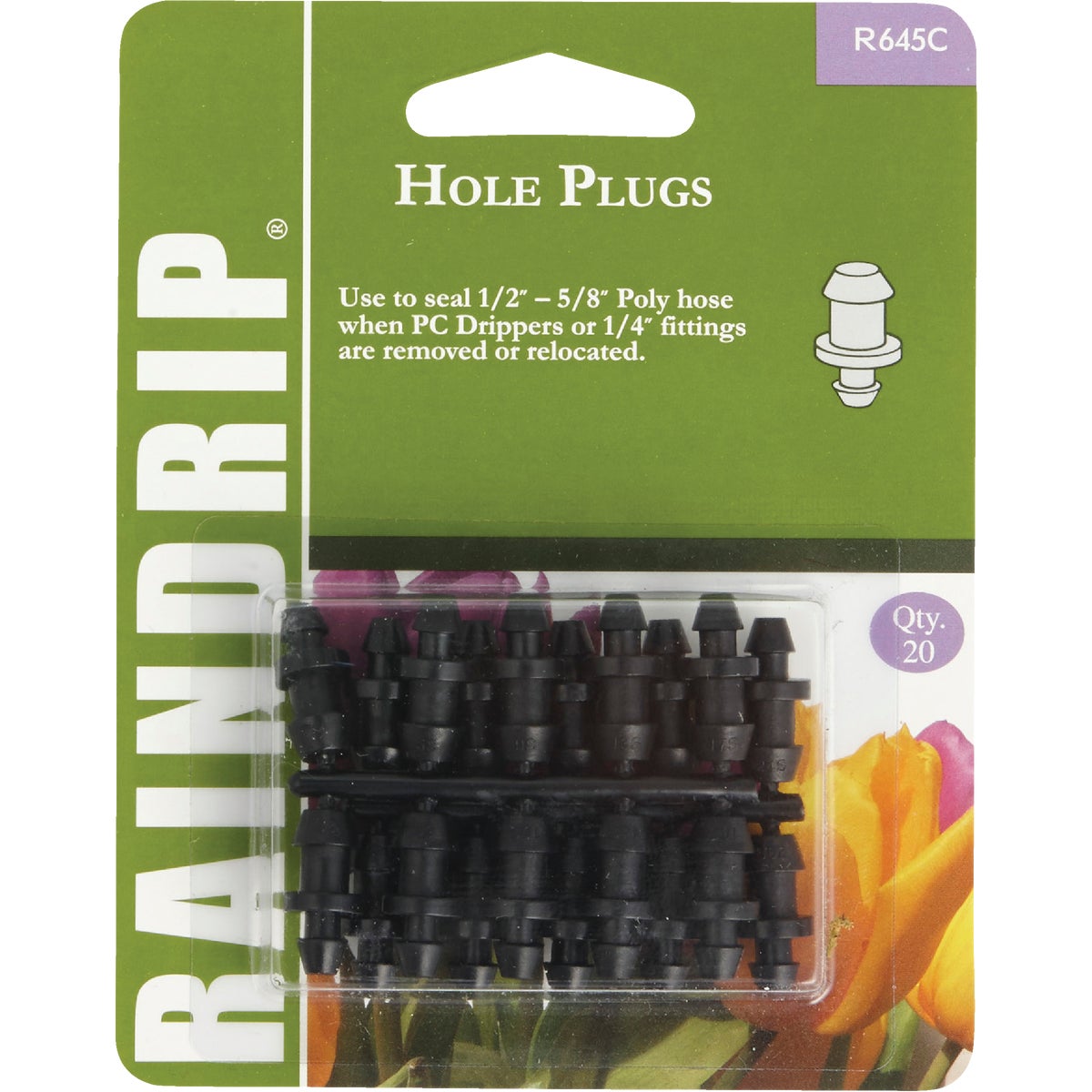 HOLE PLUGS - R645CT by Raindrip Inc