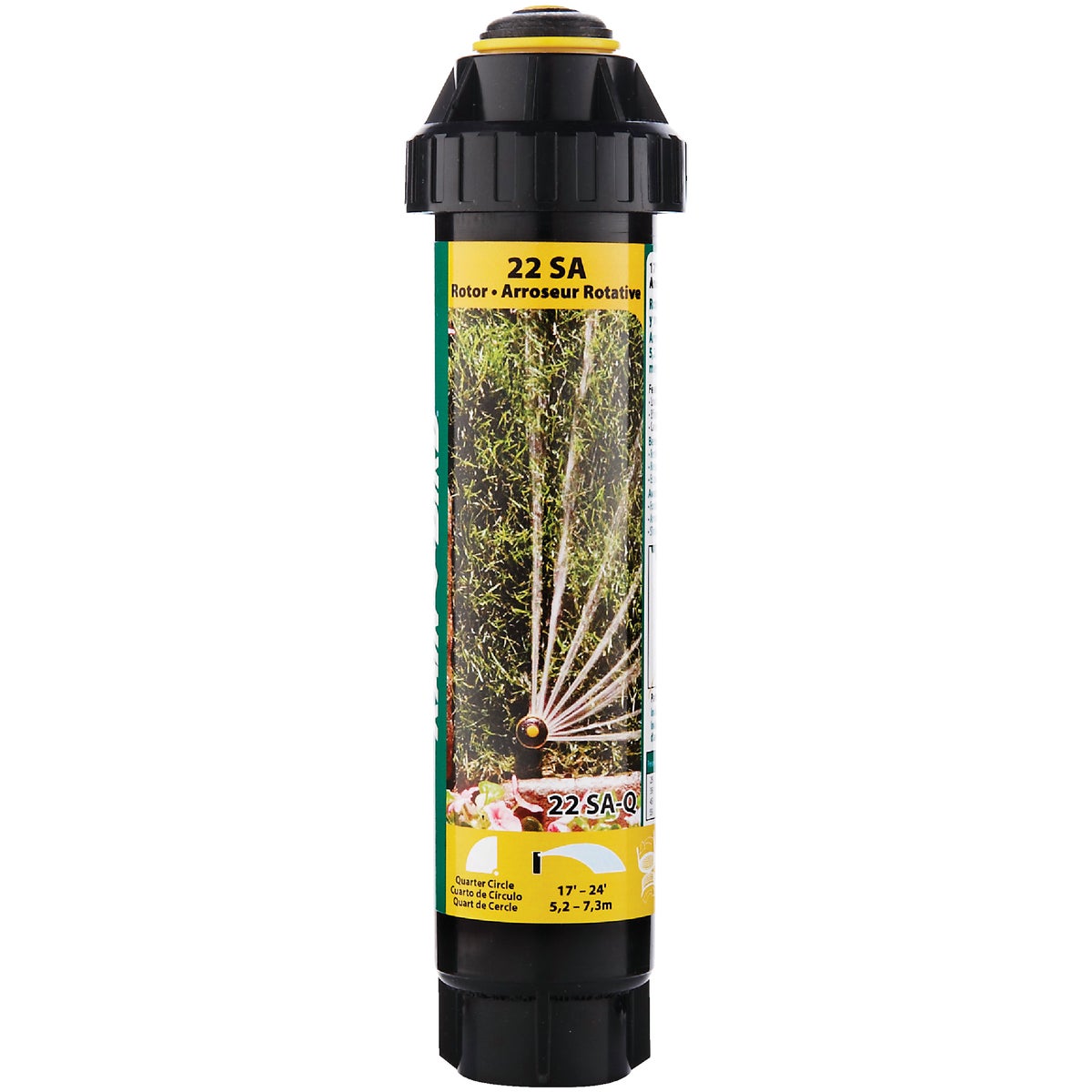 QTR SPRINKLER ROTOR HEAD - 22SA-Q by Rain Bird Corp Consu