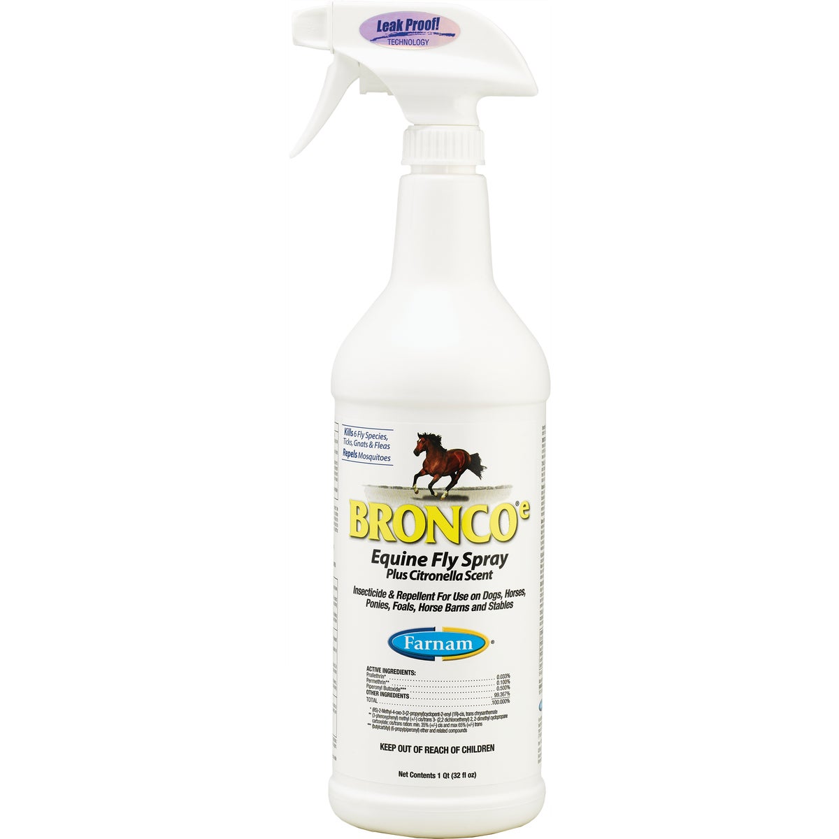 1QT BRONCO-E FLY SPRAY - 100502328 by Farnam Central Life