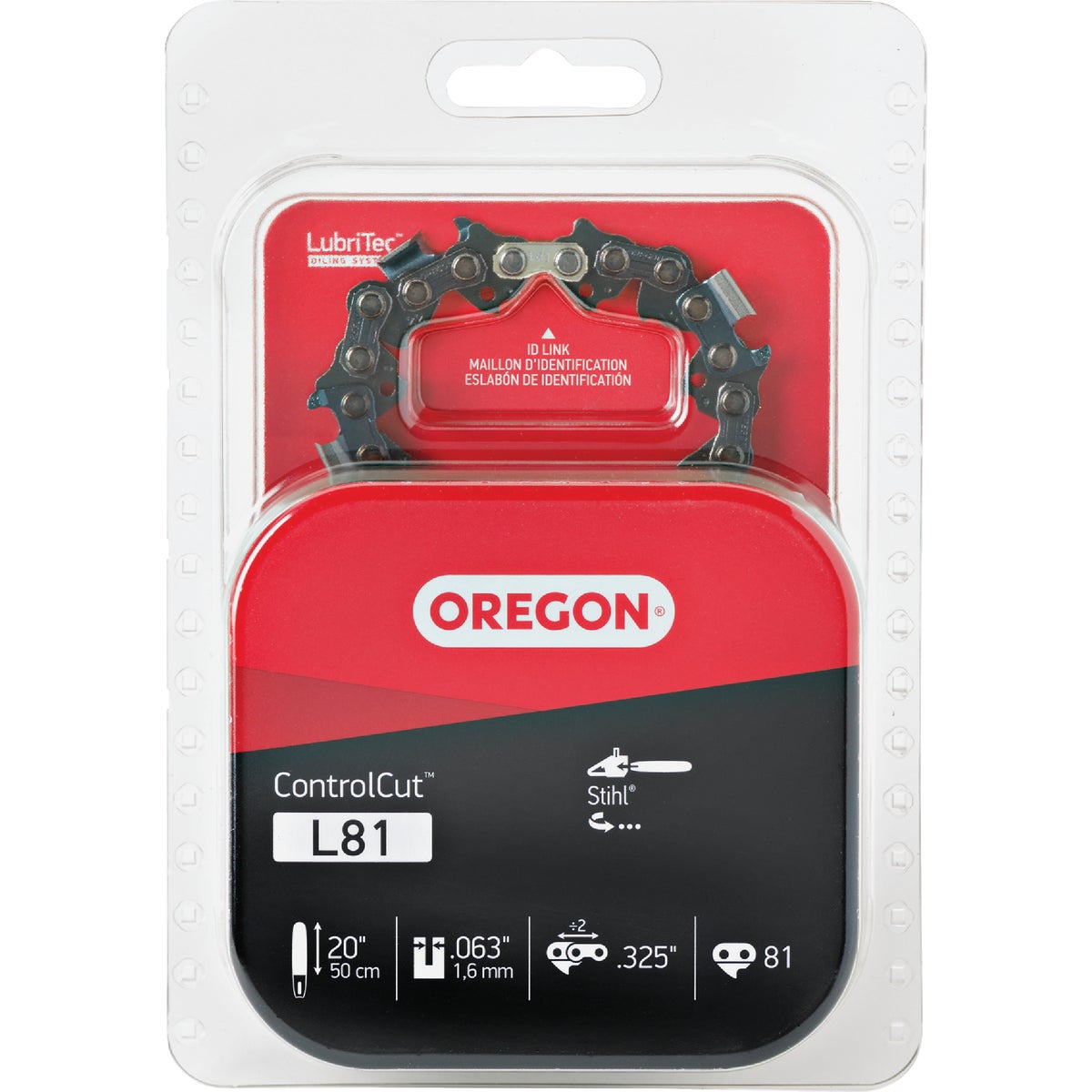 20" REPL SAW CHAIN - L81 by Oregon Cutting Systm