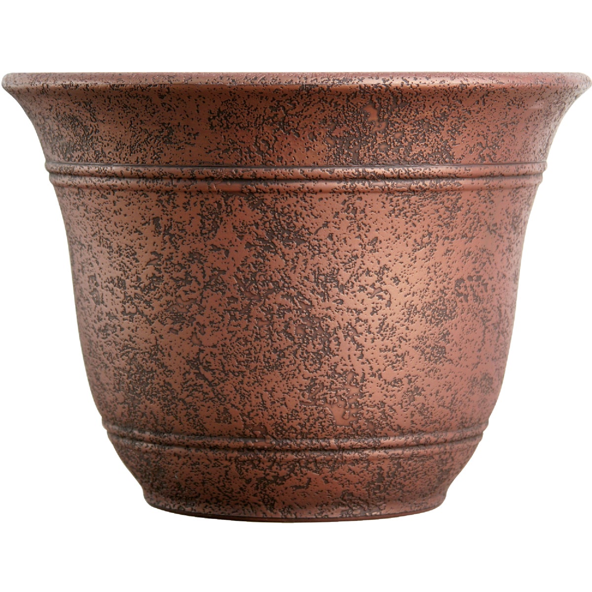 13" RUST RSTN SIERRA POT - SRA13001P05 by Myers Industries Inc
