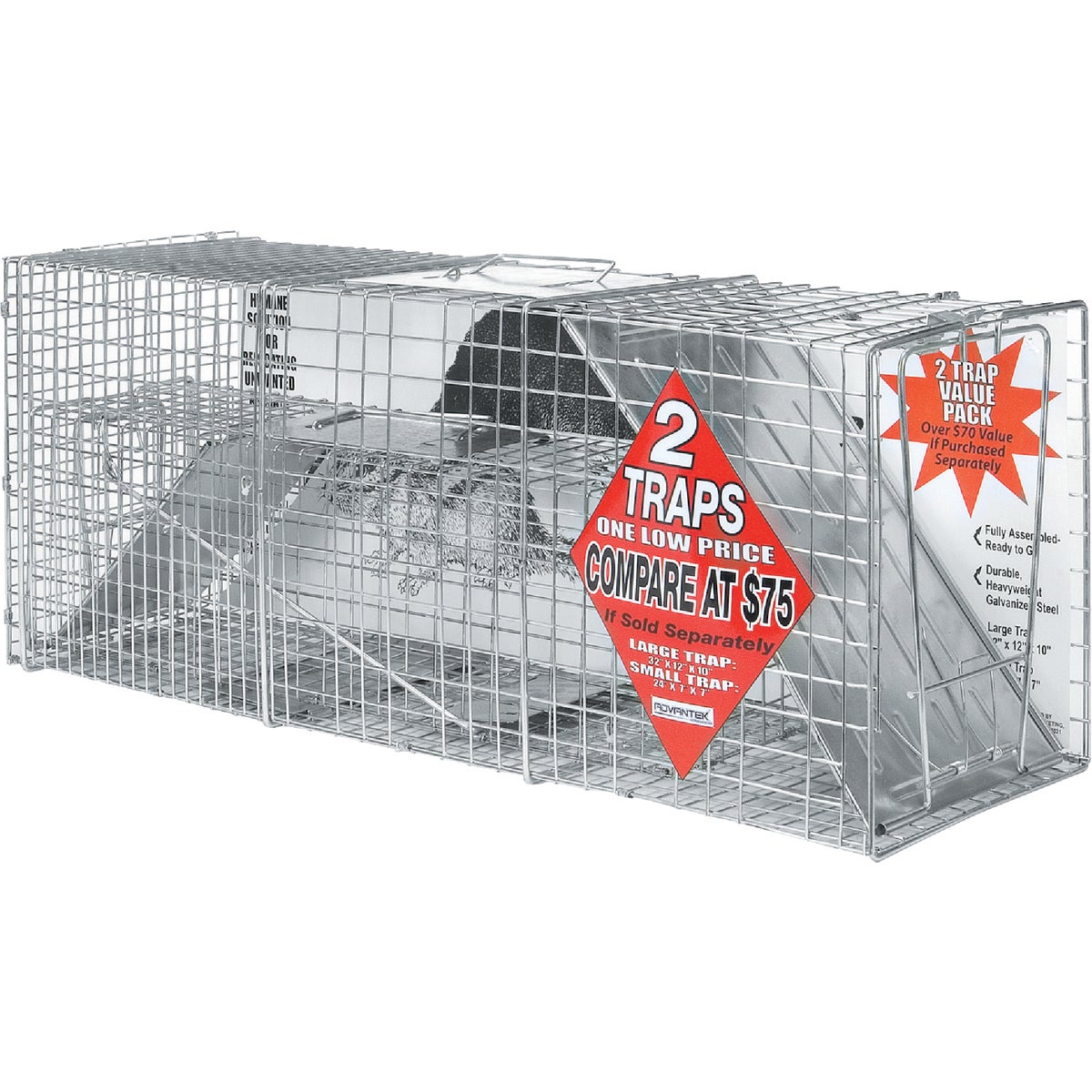 2PK CATCH &amp; RELEASE TRAP - 20050 by Advantek Marketing