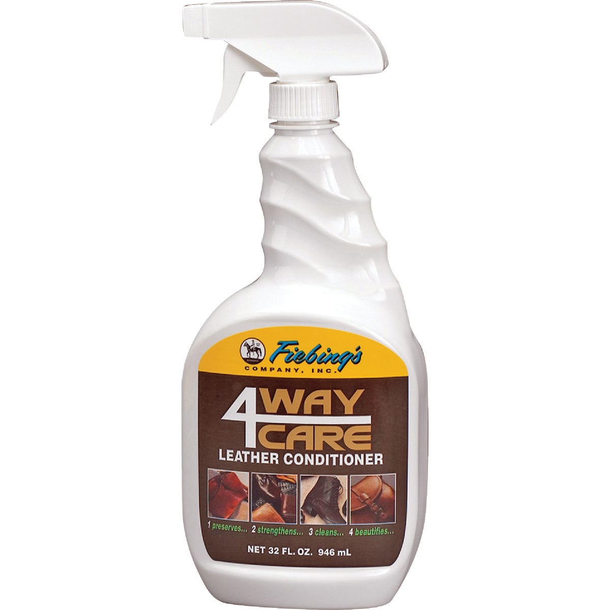 32OZ 4WAY LEATHER SPRAY - CARE00S032Z by Fiebing