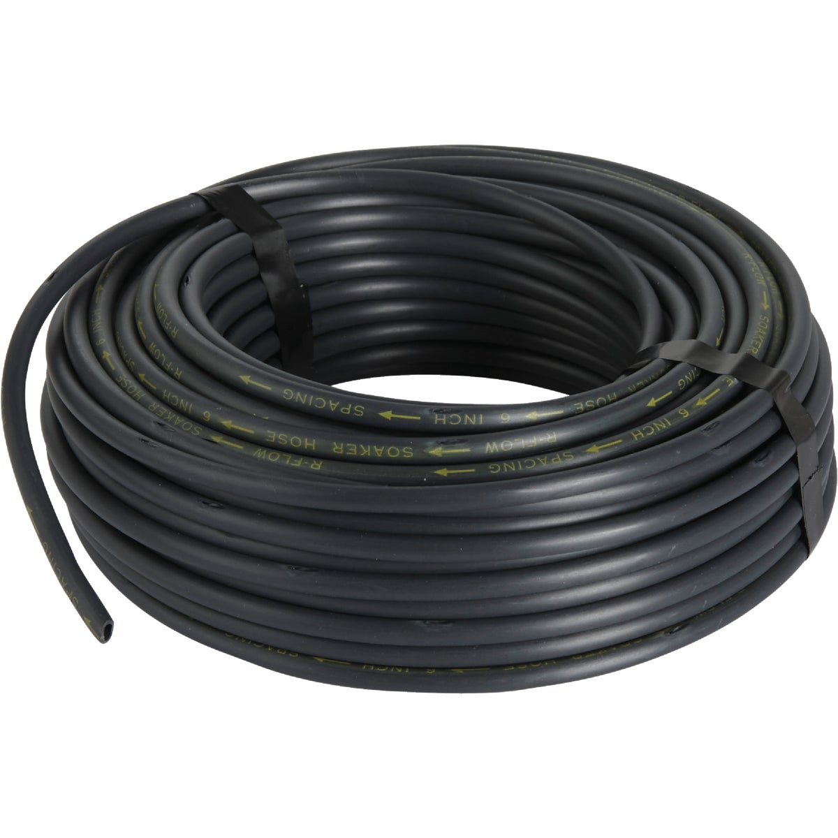 1/4"X100'BLK SOAKER HOSE - 018010T by Raindrip Inc