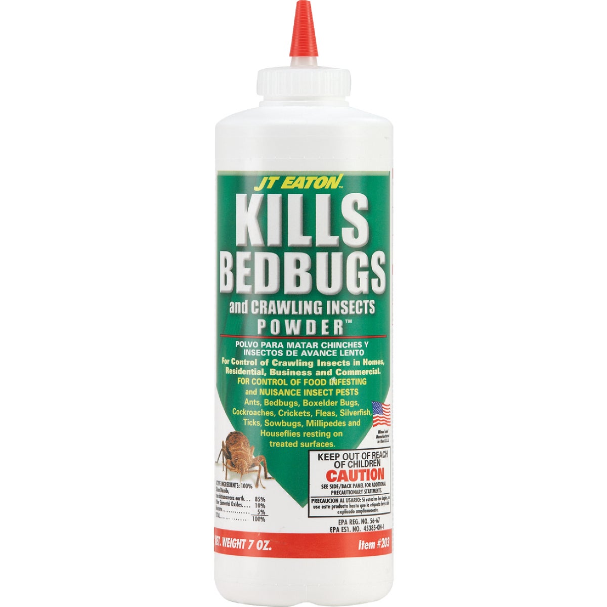 7OZ BEDBUG DUST - 203 by Jt Eaton & Co