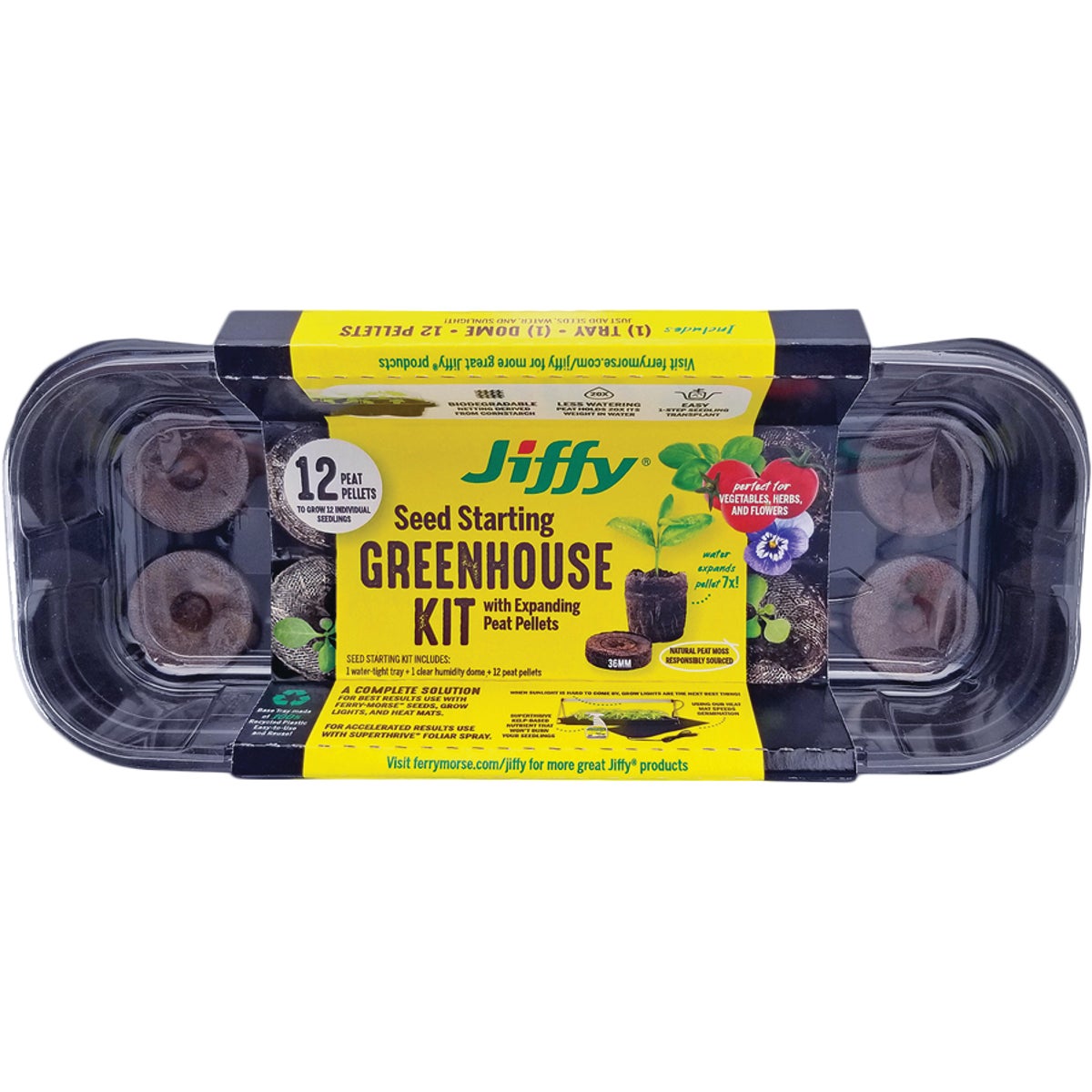 12PEL WNDWSLL GREENHOUSE - J312 by Plantation Products