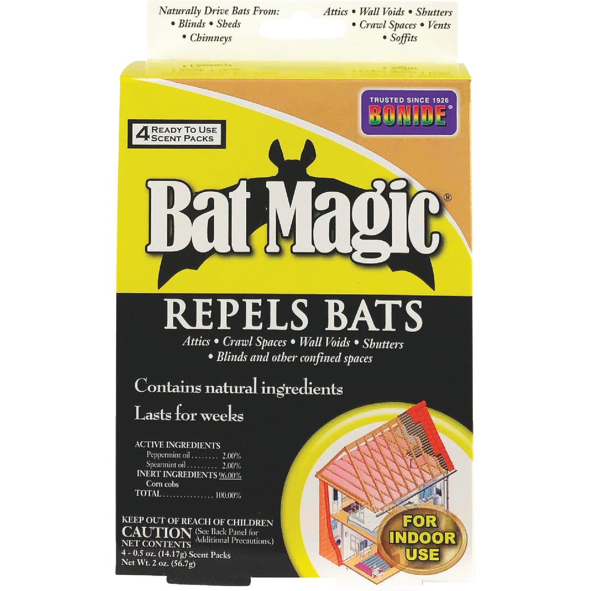 4PK BAT REPELLENT - 876 by Bonide